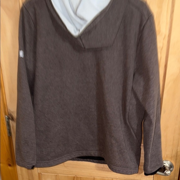 FLX Light Brown Women's Hoodie - Picture 3 of 5
